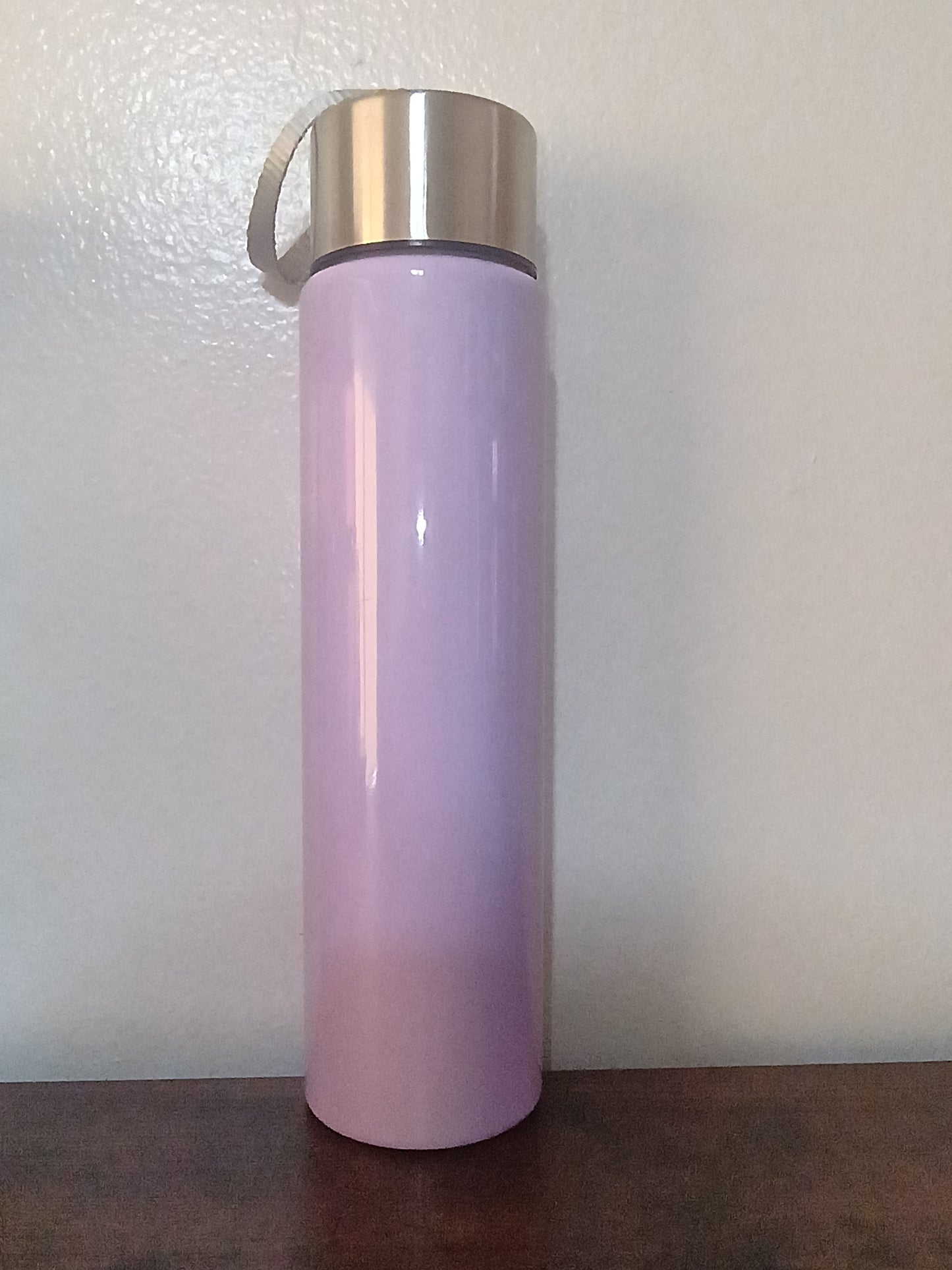 PURPLE 18 OZ WATER BOTTLE