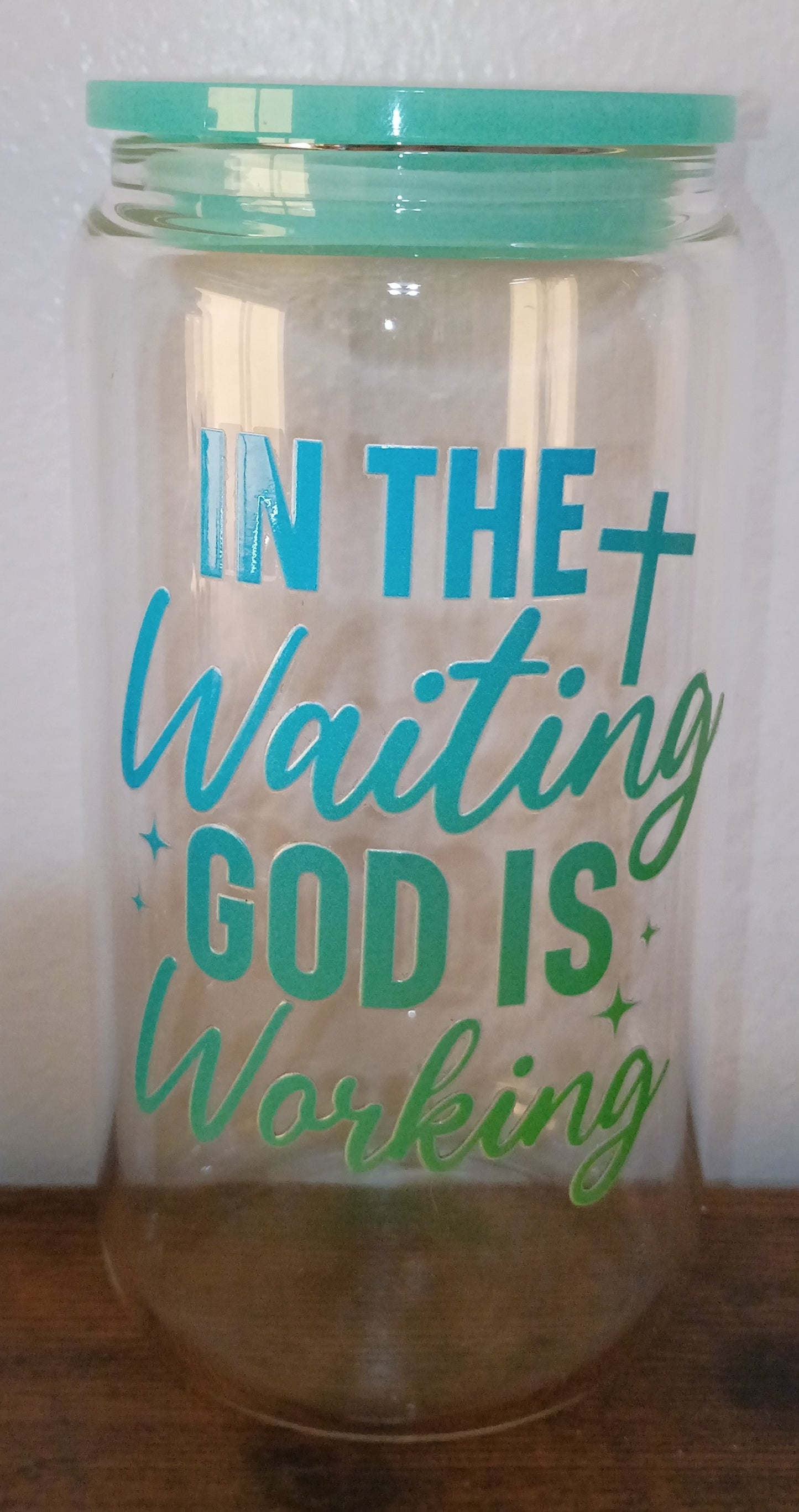 IN THE WAITING GOD IS WORKING