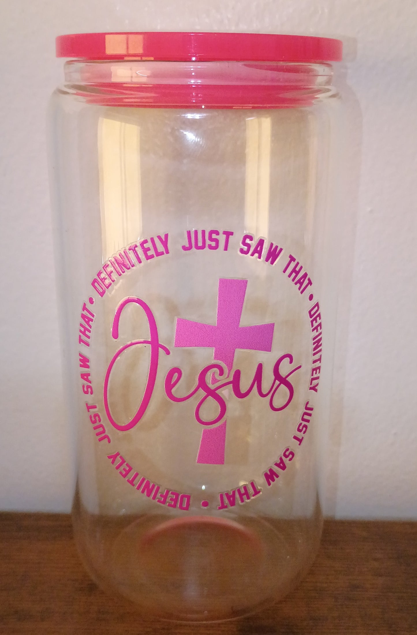 JESUS DEFINITELY SAW THAT