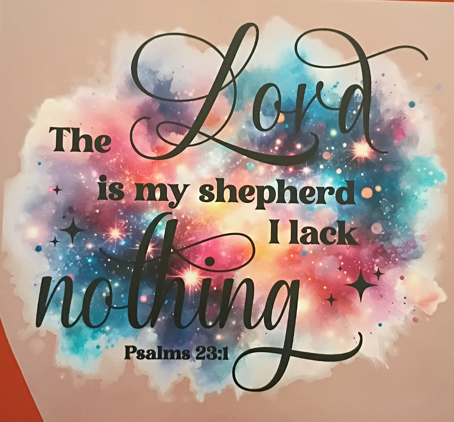 THE LORD IS MY SHEPHERD I LACK NOTHING PSALMS 23:1