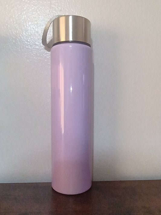 PURPLE 18 OZ WATER BOTTLE