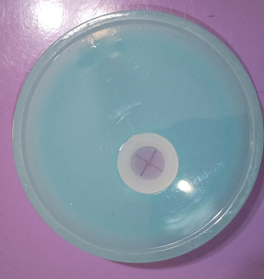 BABY BLUE ACRYLIC LID