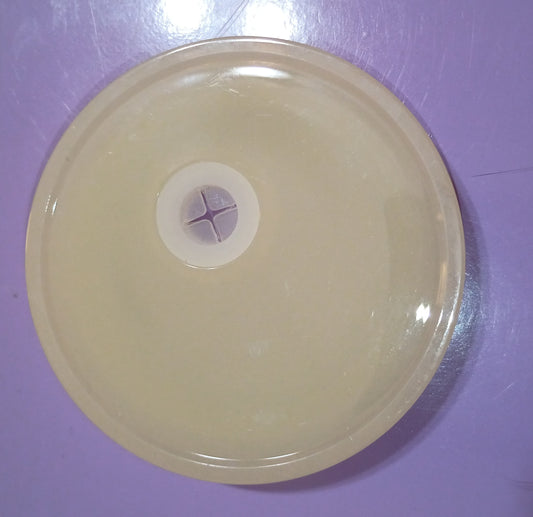 CREAM ACRYLIC LID