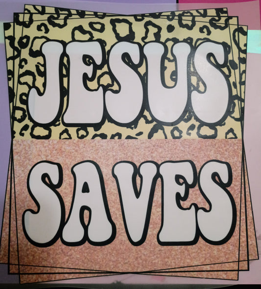 JESUS SAVES